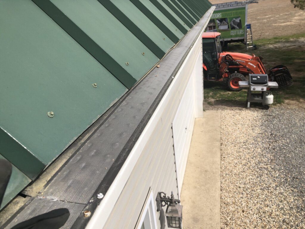 Gutters that are cleaned regularly