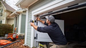 professional fixing garage door opener
